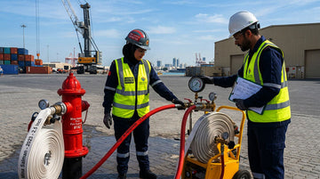 Fire Hose & Hydrant Pressure Testing Requirements At Mina Salman